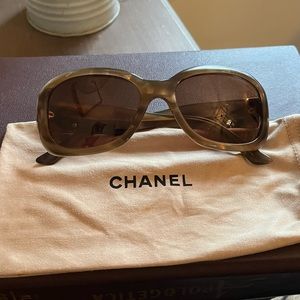 Chanel sunglasses with dust bag